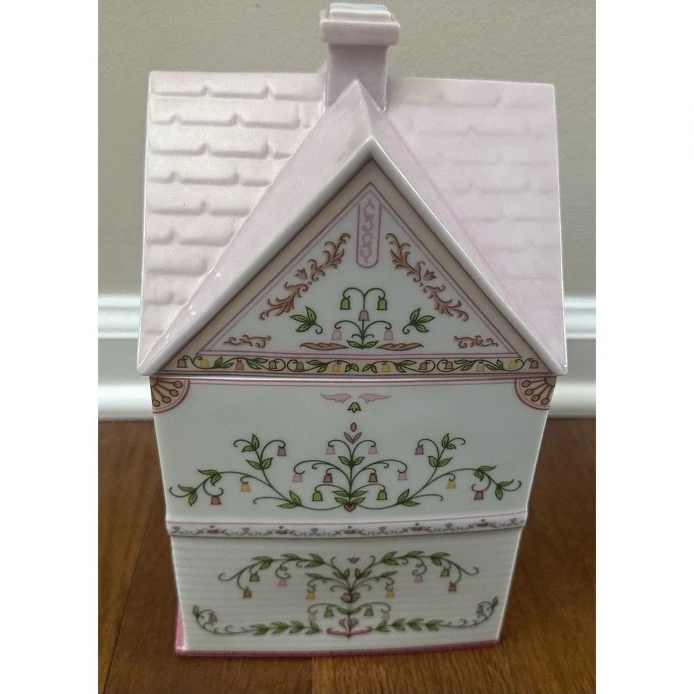 Vintage 1990 Lenox Spice Village Sugar Sweet Shoppe Canister